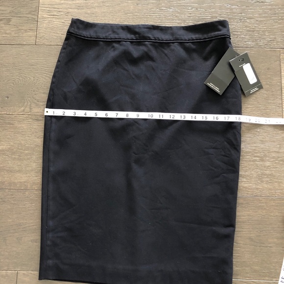 RW&CO women’s pencil navy skirt sz 10 NWT - Picture 13 of 13